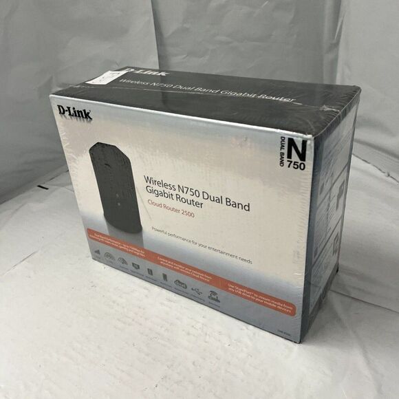 D-Link ‎DIR-836L Black Wireless 5 Ports N 750 Mbps Dual-Band Gigabit Router PB43 - Picture 2 of 7